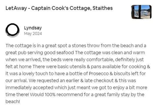 Letaway - Captain Cook'S Cottage, Staithes Exteriér fotografie